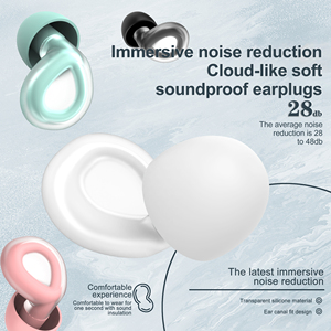 <span class=keywords><strong>Bouchons</strong></span> <span class=keywords><strong>d</strong></span>'oreille en silicone souple certifié CE Bouchon <span class=keywords><strong>d</strong></span>'oreille de sommeil réutilisable de haute qualité pour la réduction du bruit <span class=keywords><strong>Ronflement</strong></span> Annulation de l'audition - Product Image 3