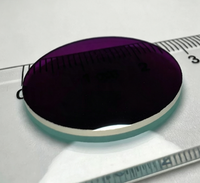 Customized Three-band Multi-wavelength Glass Filter Sheet with All-dielectric Hard Coating OD5nm 1 Year Warranty