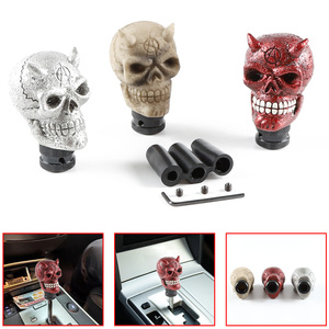 JDM Racing Culture Universal Anarch Skull Gear Devil Head pomello del cambio Car Manuel Stick - Product Image 2