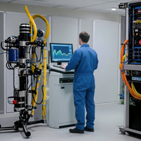 Fibre optique NewPion triple-clad macro-spec IR IS600/750 en silicone et nylon, matériau industriel pour spectroscopie NA 0.22