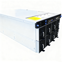 Châssis de serveur GPU haute performance Crystal Server 8/10 GPU, boîtier de serveur 5U en rack avec module d'alimentation 4+1 pour le support de serveur d'IA