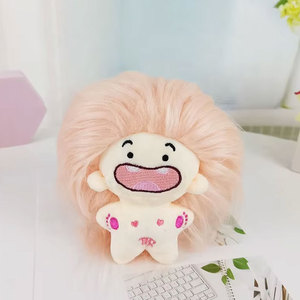 10cm dibujos animados <span class=keywords><strong>Anime</strong></span> felpa estrella signo zodiacs divertido sin dientes Bab-muñeca de algodón <span class=keywords><strong>para</strong></span> llavero colgante bolsa Accesorios - Product Image 4