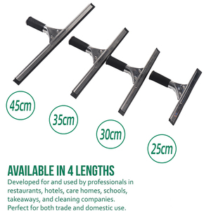 <span class=keywords><strong>Tergivetro</strong></span> Premium in Acciaio Inossidabile con Manico Ergonomico in Gomma, Strumento per Pulizia Finestre Senza Aloni, Prezzo Diretto di Fabbrica - Product Image 3