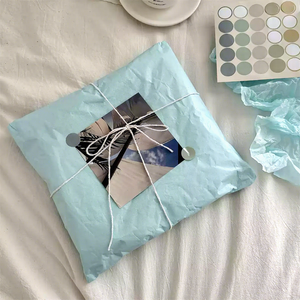 กระดาษห่อของขวัญแบบเรียบง่าย ดีไซน์ฟรี  รับทำตามสั่ง สีและโลโก้ตามต้องการ - Product Image 1