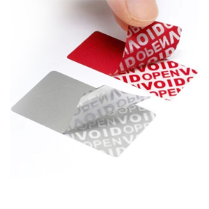 Étiquette anti-contrefaçon personnalisée exclusive avec code QR unique, anti-transfert et inviolable, un article, un code - Product Image 1