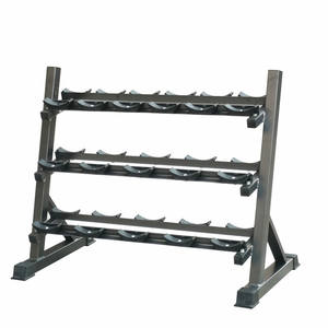 Home Gym Commercial Fitness Equipment Hex <strong>Dumbell</strong> Set With Rack Three-Layer Dumbbell Rack and <strong>Stand</strong> - Product Image 1