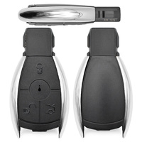 Carcasa de Llave Inteligente de 3 Botones, Control Remoto, Reemplazo de Carcasa de Llave, Funda Protectora