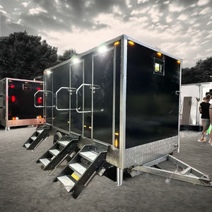 Youya Moderne Chine <span class=keywords><strong>Remorque</strong></span> Toilette De Luxe 2-Stall Portable Mobile Toilette Design Moderne Toilettes Publiques Remorques pour Usage Extérieur - Product Image 4