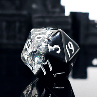Dés HS DICE, prix de gros, dés polyédriques en résine, dés de voyage de rêve, ensemble de dés pour D&D, Donjons et Dragons, jeux de rôle sur table, dés