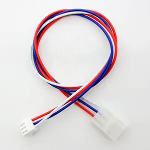ODM/OEM 3PIN 3POS 520mm red blue white motor front and back connection wire harness