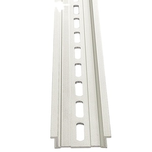 Chaer Europe Standard 35mm Carril de guía Gabinete de aluminio plateado Carril Din K6800 - Product Image 1