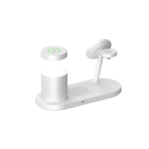 แท่นชาร์จไร้สายเร็ว <span class=keywords><strong>25W</strong></span> แท่นวางชาร์จเร็ว 4 in 1 สำหรับ <span class=keywords><strong>Apple</strong></span>, Samsung และ Huawei - Product Image 4