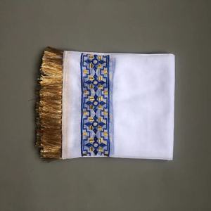 Bufanda Africana bordada para mujer, Hijab, chal árabe, turbante musulmán - Product Image 4