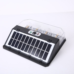 Solar Garden <b>Light</b> Wall Mount <b>Led</b> <b>Motion</b> <b>Sensor</b> Warm <b>Light</b> Outdoor Waterproof Plastic Body 50000 Hours Lifespan - Product Image 1