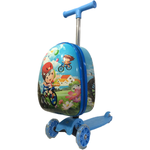 Valise à roulettes pour <span class=keywords><strong>enfants</strong></span> personnalisée, imperméable, en ABS, avec design 3D - Product Image 2
