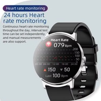 Jam Tangan Baru 1.32 Inci Smart Watch Tahan Air IP68 Dengan Sistem Kontrol Akses NFC jam tangan multifungsi