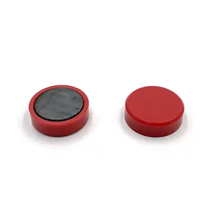 Красочные круглые кнопочные магниты пластиковые нажимные штыри магниты для магнитов на холодильник