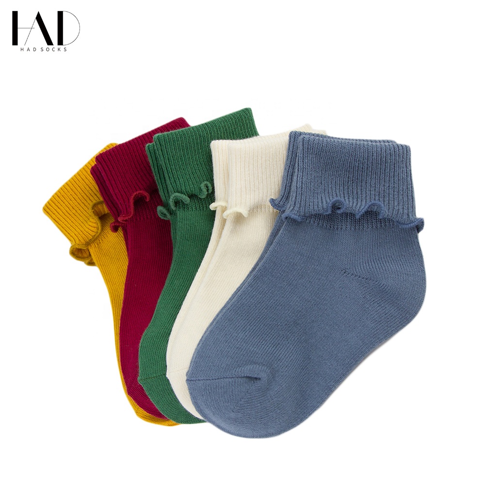 High Quality Cotton Baby Girl Cute Custom Kids Socks