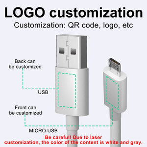 Câble de données Micro USB 5V1A pas cher 1m 1.5m 2m 3m V8 Chargeurs Android Câble de charge pour téléphone portable - Product Image 4