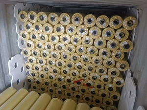 Couverture résistante de camion de bâche de PVC plastique transparent imperméable de résistance aux UV <span class=keywords><strong>pour</strong></span> des côtés transparents d'œillets de nourriture de patients enduits - Product Image 5