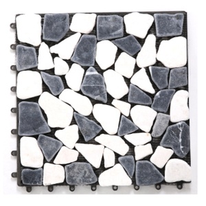 Piastrelle Impermeabili a Incastro per Esterni, Facili da Installare, Quadrate, per Veranda, <span class=keywords><strong>Giardino</strong></span>, Cucina, Parco - Product Image 1
