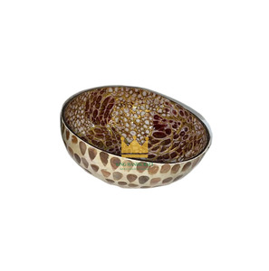 Handmade Double-Sided Elegant MOP <b>Coconut</b> <b>Shell</b> Bowls Polished Natural <b>Shell</b> Storage Bowls for Spa and Decor - Product Image 4