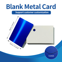 Tarjetas Metálicas de Lujo con Acabado Negro Mate, Grabado Láser de Logotipo, Acero Inoxidable, Aluminio, Tarjetas de Visita Metálicas Personalizadas en Blanco