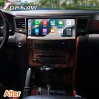 Untuk LEXUS LX570 2008 - 2015 Double 2 Din Quad Octa-Core Headunit Perangkat Radio Mobil Android Subwoofer Mobil Carplay GPS Setir Mobil