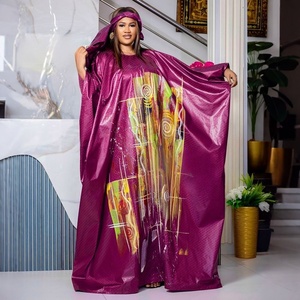 Vêtements africains grande taille pour femmes, foulard, nouvelle collection 2026, Dashiki, Ankara, <span class=keywords><strong>Boubou</strong></span>, imprimé <span class=keywords><strong>Bazin</strong></span> Riche, robes de soirée et de mariage - Product Image 1