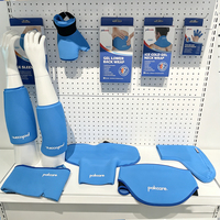 Manchon de refroidissement réutilisable pour soulagement de la douleur, avec insert en gel solide, pour thérapie par le froid et soulagement instantané, idéal pour le sport et l'arthrite