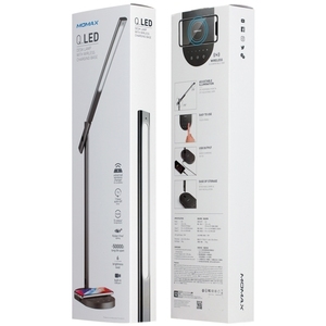 Control táctil Aleación de aluminio <span class=keywords><strong>Momax</strong></span> QL1 2 en 1 Cargador inalámbrico de carga rápida estándar con lámpara LED para teléfono móvil - Product Image 4