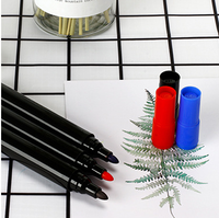 Alcool Permanent Art Maga Simple Tête Noir Rouge Bleu Couleur Bullet Tip Bon Marqueur de Prix Pour Séchage Rapide