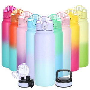 Termo de Acero Inoxidable 304 de Doble Pared con Aislamiento al Vacío, 600 ml, Aislamiento Térmico de 12-24 Horas, Ecológico, con Recubrimiento en Polvo, para Deportes - Product Image 1