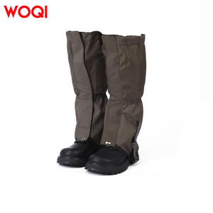 Guêtres de neige WOQI 55x42cm en polyester avec fermeture à boucle réglable pour la protection en extérieur, protège-jambes pour adultes - Product Image 1