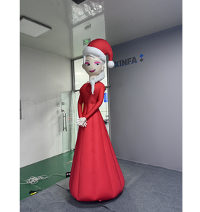 Tùy Chỉnh Elsa Công Chúa <span class=keywords><strong>Inflatable</strong></span> Bóng Ngoài Trời Khổng Lồ Quảng Cáo Không Khí Vũ Công Các Sự Kiện Tầm nhìn Cao Không Thấm Nước Windproof UV - Product Image 1