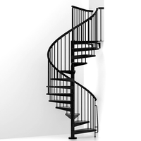 Escalier en colimaçon extérieur en carbone/fer à prix avantageux, fournisseurs chinois