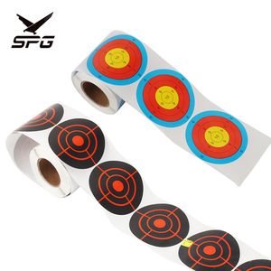 Spg 3 inch tự dính bắn cung mục tiêu giấy Hợp Chất recurve Bow Carbon mũi tên thực hành săn bắn 200 tờ bắn mục tiêu - Product Image 1