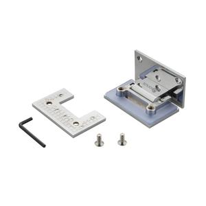 Bisagra pivotante de pantalla de <span class=keywords><strong>ducha</strong></span> de pared a vidrio de <span class=keywords><strong>90</strong></span> grados - Product Image 6