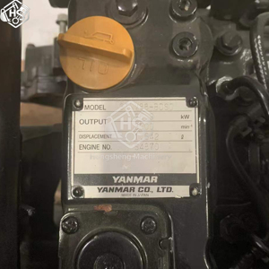Ensemble moteur diesel 3 cylindres 3TNV88, 3000 tr/min, 26,9 kW, pièces d'excavatrice, moteur atmosphérique 3TNV88-BDSD pour Yanmar - Product Image 3