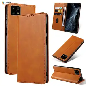 OEM ODM Leather Flip Mobile Phone Case Original Factory Custom PU Leather Phone Case For AQUOS R2/SH-03K