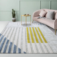 Tapis uni découpé fait à la main pour fabrication de bijoux, tapisserie simple et moderne, turquoise et gris, offre en ligne