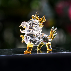 Tượng Nhỏ Pha Lê Khủng Long Pha Lê Siêu Nhỏ Tượng Thủy Tinh Trong Suốt Thổi Thủ Công Quà Tặng Sưu Tập Động Vật Trang Trí Nhà Cửa - Product Image 6