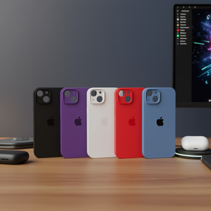 Cover Posteriore di Ricambio per Apple iPhone 14 in Nero, Viola, Bianco, Rosso, Blu - Product Image 3