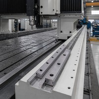 Rail de guidage linéaire en acier allié robuste DHH25 à rigidité extrême, remplace le HGR25 pour les portiques CNC