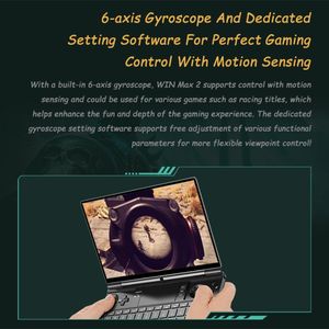 <span class=keywords><strong>GPD</strong></span> WIN Max 2 – Mini <span class=keywords><strong>ordinateur</strong></span> <span class=keywords><strong>portable</strong></span> de jeu, nouvel arrivage, 14.0 pouces, 32 go + 2 to, Win 11 - Product Image 6