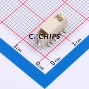 HCZZ0068-6 Wire-to-Board Pin Header SMD,P=1.5mm Connector 1x6P 1.5mm Vertical Mount ZH - Product Image 1