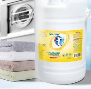 Laundry Emulsifier Detergent Remove Old Oil Stains for Commercial Laundry