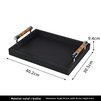 Plateau en bambou d'aromathérapie de luxe - Rangement pour cosmétiques et parfums, plateau de bureau décoratif multifonctionnel