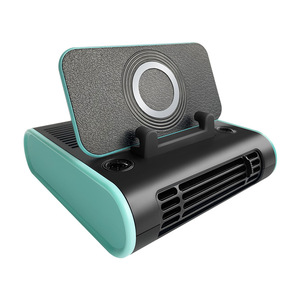 Car Fan L3876 With Phone Holder Refrigeration Heat Dissipation <b>ABS</b> Material For Vehicle Interior Use - Product Image 1