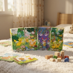 Pokémon TCG PTCG Chinois Simplifié Collection 151 Pokémon Vol. 3 Gengar Pikachu. Boîte de boosters de cartes Pokémon, 15 paquets par boîte - Product Image 6